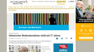 
                            8. Gilberto Benetton: Italienischer Modeunternehmer stirbt mit 77 Jahren ...