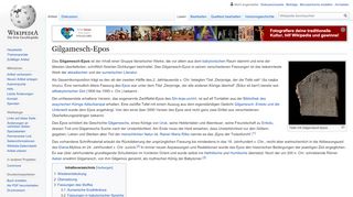 
                            10. Gilgamesch-Epos – Wikipedia
