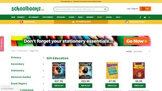 
                            5. Gill Education - Schoolbooks.ie