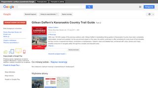 
                            12. Gillean Daffern's Kananaskis Country Trail Guide - Wynik z Google Books