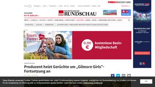 
                            12. „Gilmore Girls“: Produzent bestätigt neue Folgen der Kultserie | wr.de ...