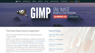 
                            10. GIMP - GNU Image Manipulation Program