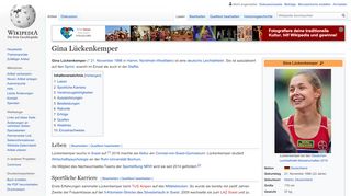 
                            10. Gina Lückenkemper – Wikipedia