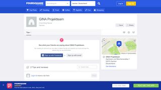 
                            11. GINA Projektteam - Coworking Space - Foursquare