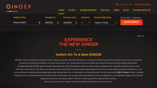 
                            1. Ginger - An IHCL Brand |Official Website - Book Direct For Best Hotel ...