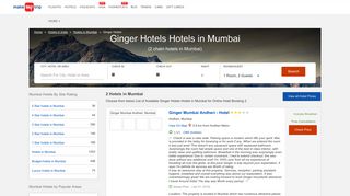 
                            9. Ginger Hotels Mumbai - Book Mumbai Hotels with 80% OFF ...