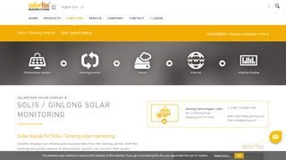 
                            11. Ginlong Solar Monitoring with Solar-Display - SOLARFOX®