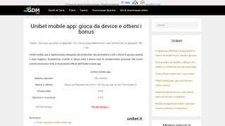 
                            4. Gioca da mobile con Unibet app: cos'è e come avere il bonus - MyGDM