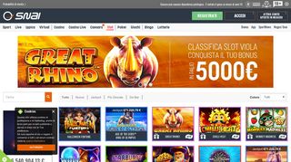 
                            7. Gioca e Vinci con le Nuove Slot Machine Online | SNAI