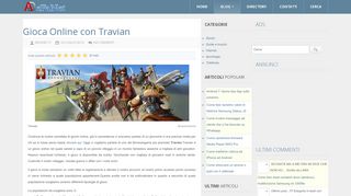 
                            12. Gioca Online con Travian - DeFaNet