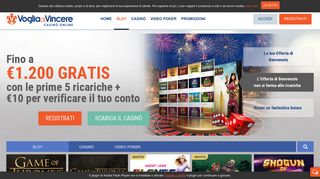 
                            2. Giochi slot online di Voglia di Vincere | Ricevi fino a 1.200€ GRATIS ...