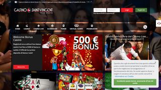 
                            7. GIOCO ONLINE - CasinoSaintVincent.it - Scommesse, Poker ...