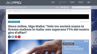 
                            4. Gioco online, Mga Malta: “Solo tre società usano la licenza maltese in ...