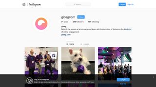 
                            8. giosg (@giosgcom) • Instagram photos and videos