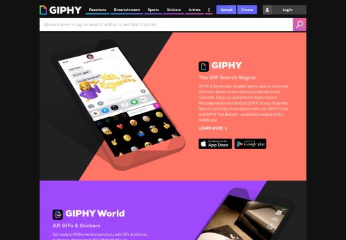 
                            3. GIPHY Mobile Apps - iOS and Android