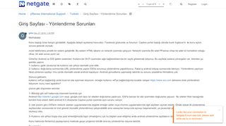 
                            7. Giriş Sayfası - Yönlendirme Sorunları | Netgate Forum