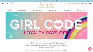 
                            11. Girl Code Rewards Program | Pacifica