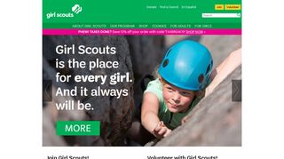 
                            12. Girl Scouts - Building Girls of Courage, Confidence, and Character