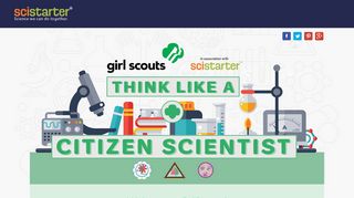 
                            13. Girl Scouts Info - SciStarter