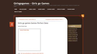 
                            12. Girls go games Games Perfect Date - Girlsgogames - Girls go Games