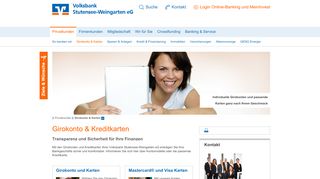 
                            9. Girokonto & Karten - Volksbank Stutensee-Weingarten