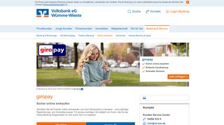 
                            11. giropay - Volksbank eG Wümme-Wieste