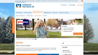 
                            13. giropay - Volksbank Heimbach eG