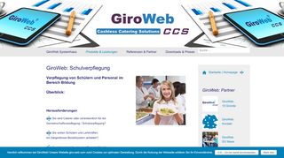 
                            1. GiroWeb: Schulverpflegung - GIROWEB Systemhaus für bargeldlose ...