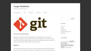 
                            3. Git auf 1&1 Webspace - Langer WebMedia