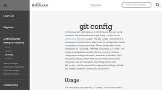 
                            9. git config | Atlassian Git Tutorial