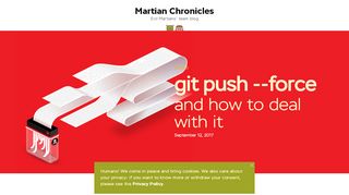 
                            11. git push --force and how to deal with it — Martian Chronicles, Evil ...