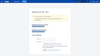 
                            7. Git Repository Connection Information - Log in - ITS - Jira - Umeå ...