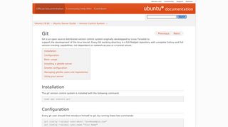 
                            6. Git - Ubuntu Documentation