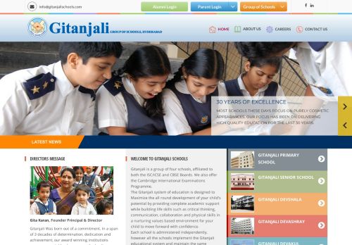 
                            4. Gitanjali Group of Schools, Hyderabad