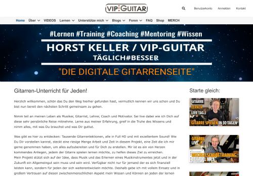 
                            9. Gitarre - Essentielle Grundlagen und Überoutinen Teil 6 - VIP-Guitar