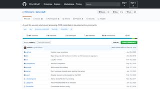 
                            4. GitHub - 99designs/aws-vault: A vault for securely storing and ...