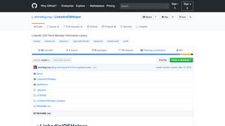 
                            3. GitHub - ahmetkgunay/LinkedinIOSHelper: LinkedIn iOS Fetch ...