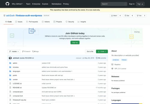 
                            7. GitHub - ash2osh/firebase-auth-wordpress