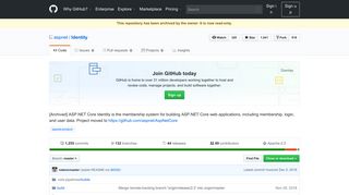 
                            13. GitHub - aspnet/Identity: [Archived] ASP.NET Core Identity is the ...