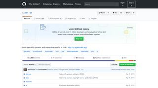 
                            7. GitHub - atk4/ui: Build beautiful dynamic and interactive web UI in PHP