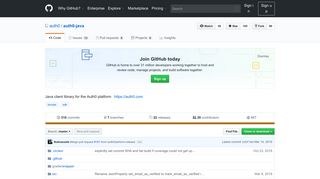 
                            6. GitHub - auth0/auth0-java: Java client library for the Auth0 platform