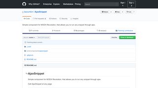 
                            9. GitHub - bezumkin/AjaxSnippet: Simple component for MODX ...