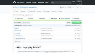 
                            13. GitHub - bitnami/bitnami-docker-phpmyadmin: Bitnami Docker Image ...