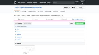 
                            5. GitHub - borysn/Login-Client-Server---MySQL-C-API: NOT FINAL ...