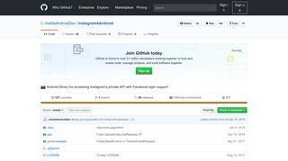 
                            2. GitHub - charlieAndroidDev/Instagram4Android: Android ...