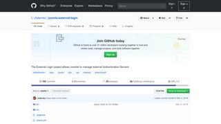 
                            7. GitHub - chdemko/joomla-external-login: The External Login project ...