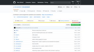 
                            8. GitHub - cla-assistant/cla-assistant: Contributor License ...