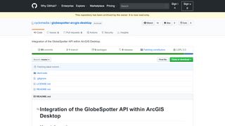 
                            9. GitHub - cyclomedia/globespotter-arcgis-desktop: Integration of the ...