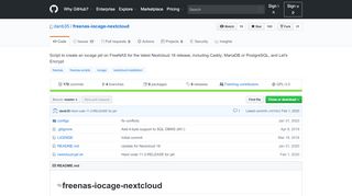 
                            11. GitHub - danb35/freenas-iocage-nextcloud: Script to create an iocage ...