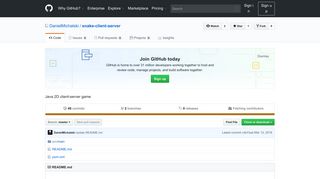 
                            10. GitHub - DanielMichalski/snake-client-server: Java 2D client-server ...
